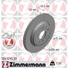 Zimmermann Brake Disc - Standard/Coated, 150129520 150129520
